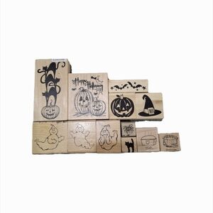 Wooden/Rubber Stamp Set